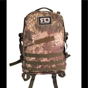 Camo tactical back pack